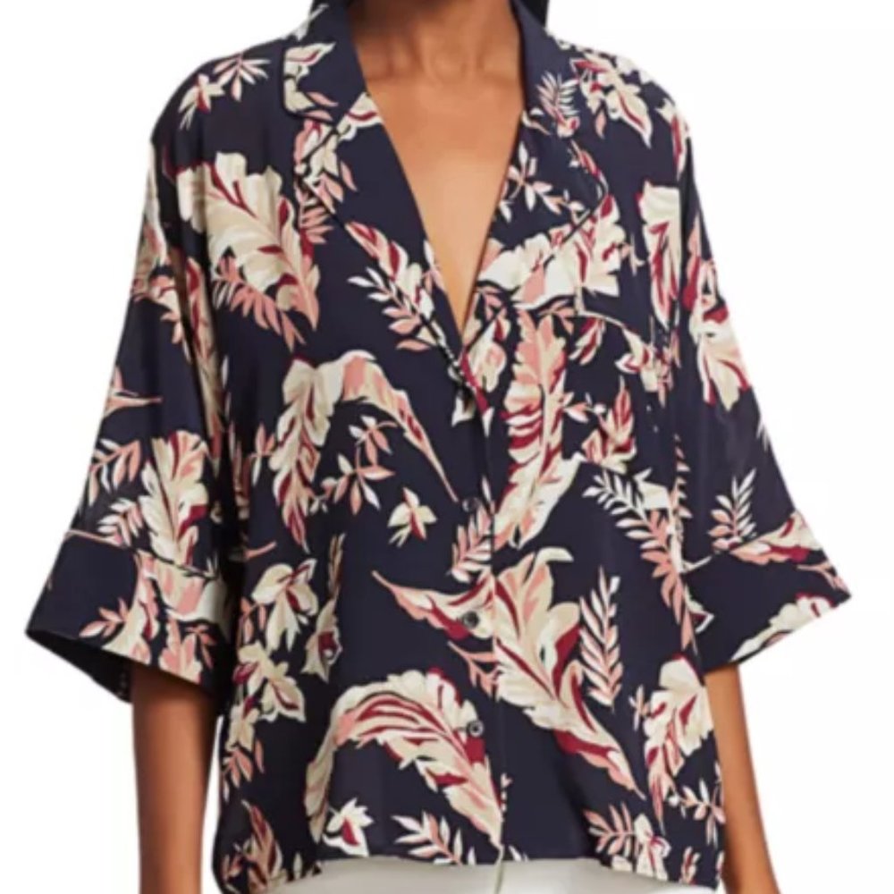 NEW: Joie Floral Pajama style floral blouse (S)